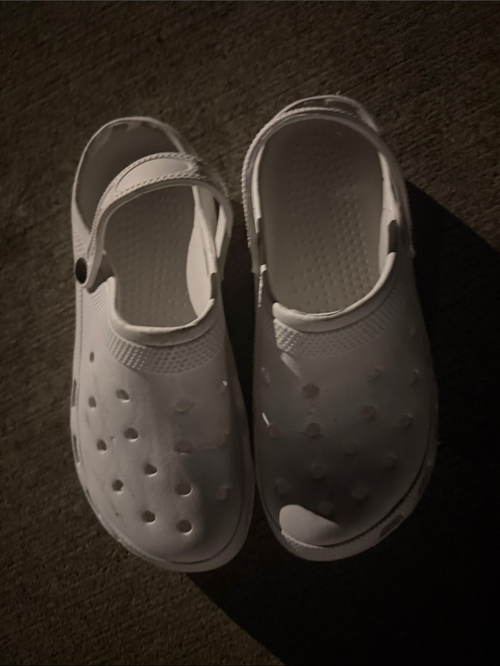 Women’s White Comfort Sandals - Slip-On Clog Style